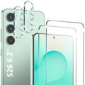 2 Pack Screen Protector for Samsung Galaxy S26 6.3 Inch, 9H Tempered Glass, Ultrasonic Fingerprint Unlock, Case Friendly Tempered Glass Screen Protector for Samsung Galaxy S26