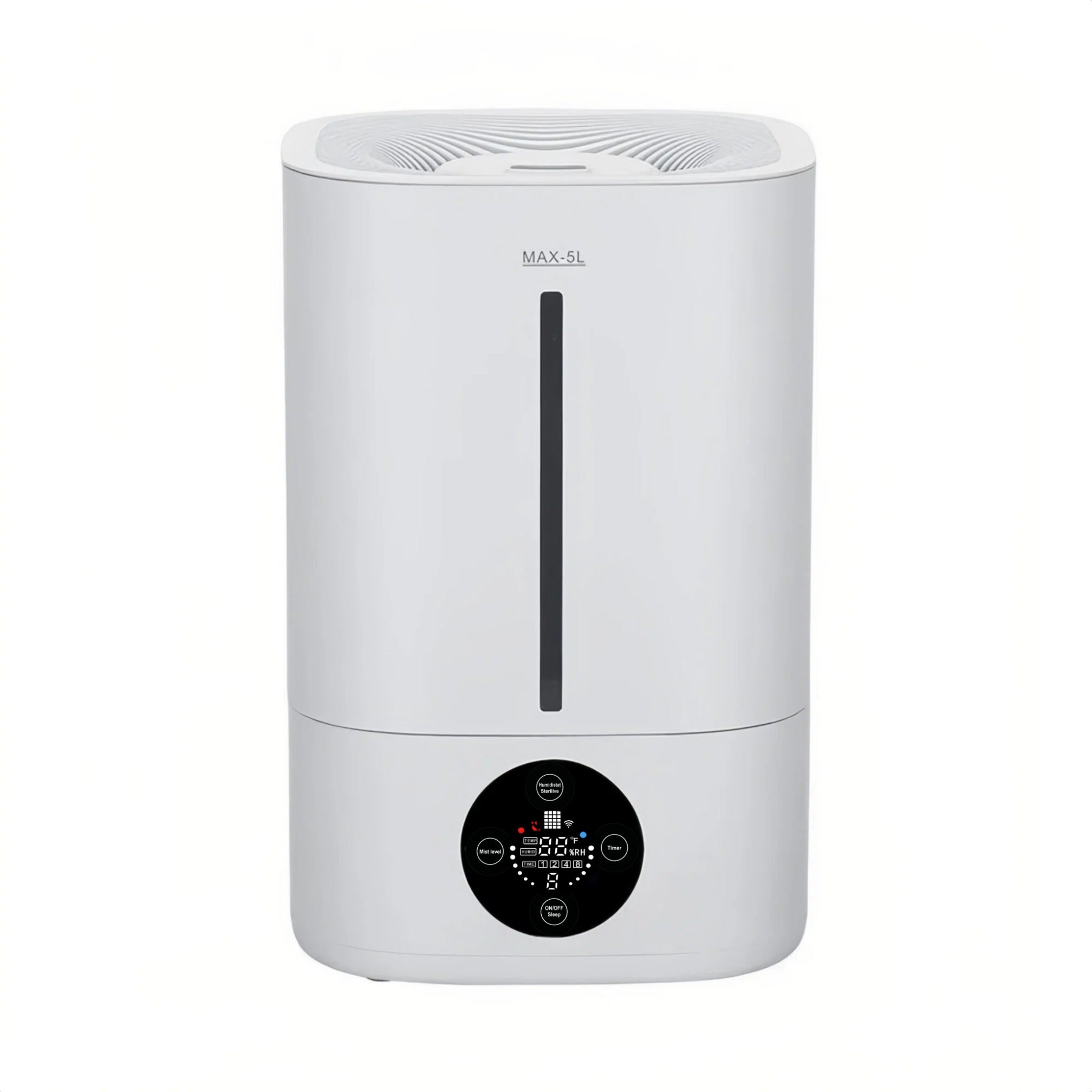Zengdainm Humidifier, Mini Desktop Humidifier, Mechanical and Remote Control, Low Noise 20-40dB, 4L, 45-90% Humidity Control, White