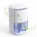 Zengdainm Dehumidifier, 40 OZ Small Dehumidifiers, Quiet with Auto Shut Off, Dehumidifiers for Bedroom (280 sq. ft), Bathroom, RV, Closet, White