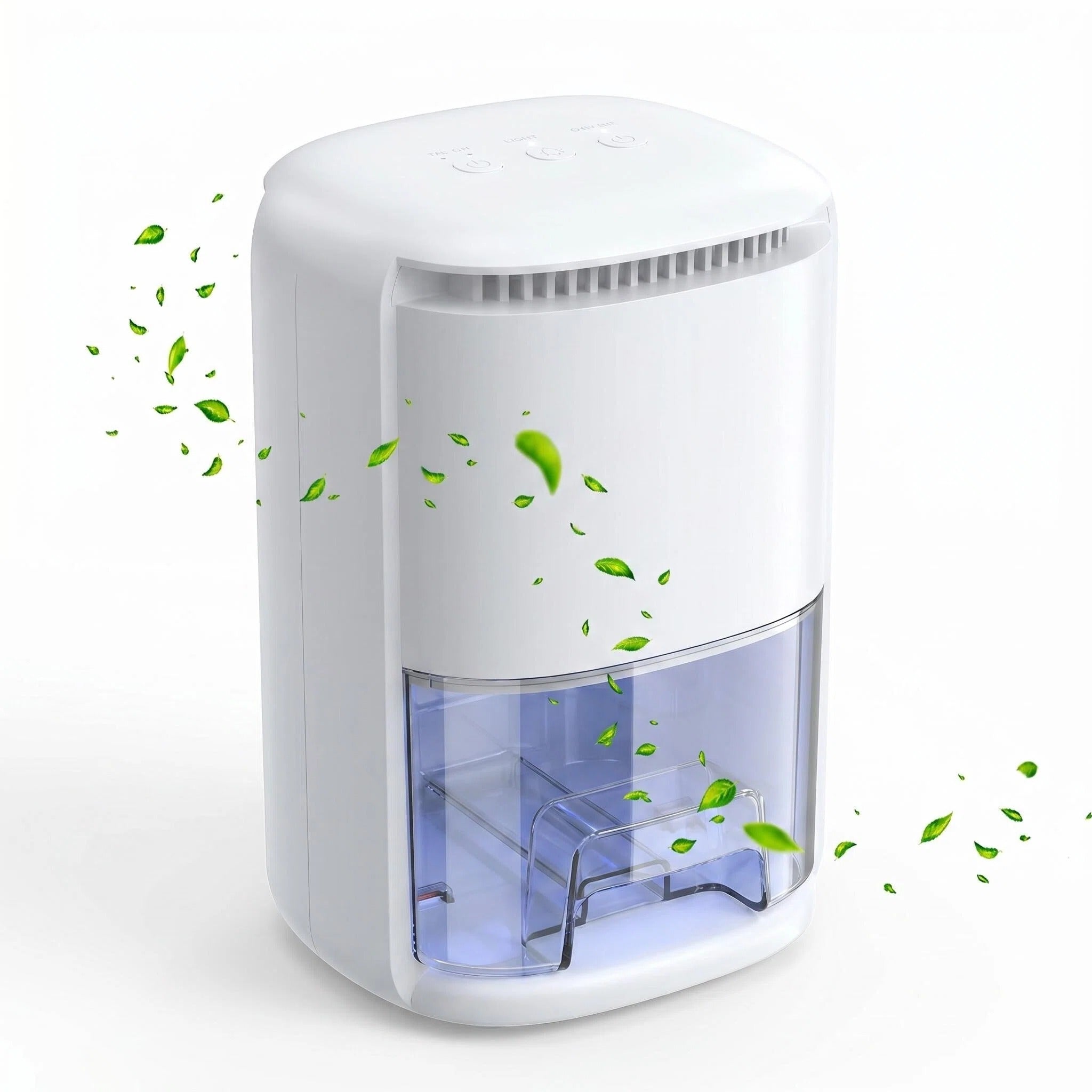 Zengdainm Dehumidifier, 40 OZ Small Dehumidifiers, Quiet with Auto Shut Off, Dehumidifiers for Bedroom (280 sq. ft), Bathroom, RV, Closet, White